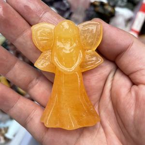 6cm Cute Gemstones fairy <b>Crystal</b> Carving Crafts Amethyst <b>Crystal</b> Gifts <b>Crystal</b> Angels Unique Gifts - Product Image 6