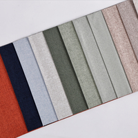Rouleau de tissu occultant 100% polyester, triple tissage, pour rideaux, vente en gros, matériel pour rideaux de fenêtre d'hôtel