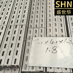 1 5/8x13/16 12 ga 20' uni支柱通道1 5 8x1 5 8 unistrut不锈钢1 5/8x7/8 unistrut价格 - Product Image 2