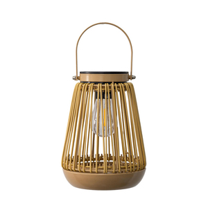 Outdoor Waterdichte Zuidoost-Aziatische Noordse Stijl Plastic Rotan Zonne-Energie Hangende Lantaarn Abs Solar Tuin Verlichting Voor Decoratie - Product Image 1