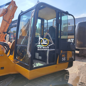 Mini-excavatrice d'occasion KOMATSU PC56 pour travaux de terrassement, moteur d'origine. Mini-excavatrice d'occasion KOMATSU PC56 PC58 PC60. - Product Image 6