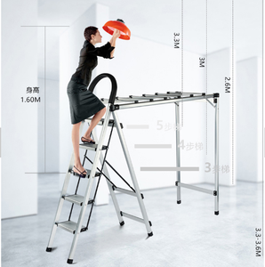Design moderne Super Cintre Pliant <span class=keywords><strong>Escalier</strong></span> Toile Stand Échelle Séchoir à <span class=keywords><strong>Linge</strong></span> Extérieur pour Vente en Gros - Product Image 1