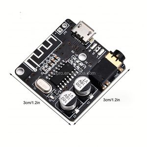 บอร์ดรับสัญญาณเสียง ZOPRO VHM-314 สำหรับรถยนต์ MP3 BT 5.1 พร้อมโมดูลถอดรหัสเสียงแบบไม่สูญเสียคุณภาพ รุ่น 04012514 พร้อมปุ่มควบคุม - Product Image 6