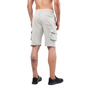Shorts décontractés pour hommes de qualité supérieure, coupe décontractée, taille élastique, vêtements d'été légers, poches latérales, couleurs et tailles personnalisées - Product Image 2