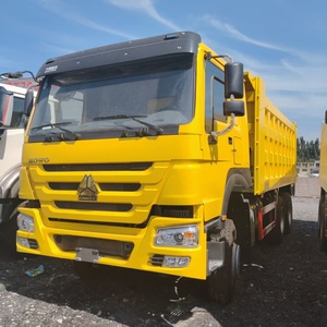 รถดัมพ์เหมือง Sinotruk Howo 6x4 10 ล้อ เครื่องยนต์ Weichai พวงมาลัยซ้าย 371 แรงม้า ดีเซล สภาพดี มือสอง ราคาถูก - Product Image 6