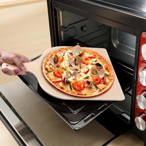 Planche à <span class=keywords><strong>Pizza</strong></span> <span class=keywords><strong>en</strong></span> <span class=keywords><strong>bois</strong></span> de bambou, <span class=keywords><strong>pelle</strong></span> à éplucher, outils de pâtisserie faits maison, accessoires ronds, 8 pièces - Product Image 6
