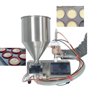 Mermelada de frutas <span class=keywords><strong>Helado</strong></span> Galleta Donut Mousse Cake Batter Cupcake Dispensador Llenado Fabricación Multi <span class=keywords><strong>Sabor</strong></span> Máquina de llenado Crema Puffs - Product Image 6