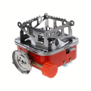 Réchaud de camping portable, cuisinière de randonnée, survie d'urgence, nouveauté pour l'extérieur, réchaud à gaz léger en acier inoxydable pliable pour le bois - Product Image 3
