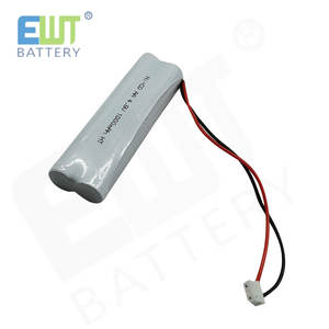 Custom 4.8V 1000mAh NiCd 4xAA Square <strong>Battery</strong> Pack with Connector - Product Image 4