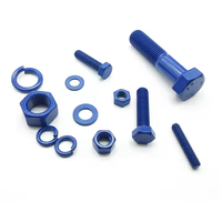 Factory Supply Alloy Steel A193 B7 M22 Threaded Rod Zinc Stud Bolt with 2 Nuts