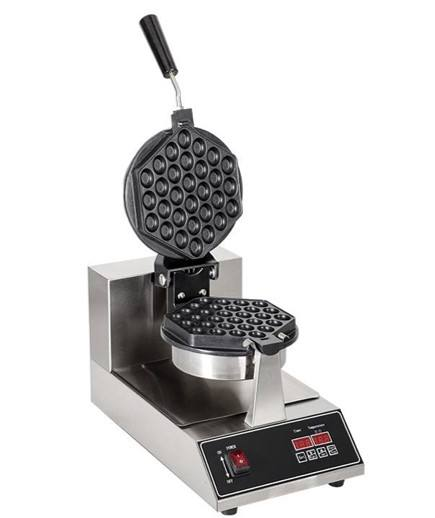 Durable Digital Display Waffle Maker 220V Non-stick Plate Waffle Making Machine Waffle Baking Machine Other Snack Machine