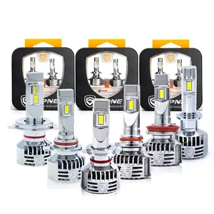 GPNE R4 12v H7 luces led para autos H11 H4 lighting car light bulb led headlights