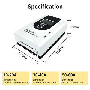 Contrôleur de <span class=keywords><strong>charge</strong></span> solaire Anern 48v 60a 80a 100a 200a <span class=keywords><strong>400a</strong></span> Contrôleur solaire <span class=keywords><strong>Mppt</strong></span> pour pompes - Product Image 2