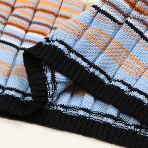 ชุดเซ็ตไหมพรมลายทางสำหรับผู้หญิง 2 ชิ้น เสื้อสายเดี่ยวและกระโปรงยาว ขายส่งเสื้อผ้าลำลองฤดูร้อนสำหรับผู้หญิง - Product Image 6