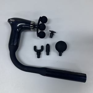 Pistola de Masaje Muscular Recargable Tipo-C con Logotipo Personalizado, 9 Modos, 9 Niveles, Pistola de Masaje para Espalda con Mango Extendido, Máquina de Masaje - Product Image 6