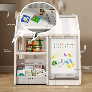 Tente de jeu multifonction pour enfants, château de princesse avec fenêtre, en polyester durable pour bébé et tout-petit, pour dormir et jouer en intérieur - Product Image 2