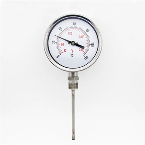 Termómetro Bimetálico de Acero Inoxidable con Indicador de Nivel de Agua - Product Image 4