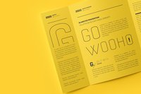 Brochures et dépliants personnalisés de haute qualité en carton fantaisie, impression recyclable, impression numérique, plastification, promotion de la marque