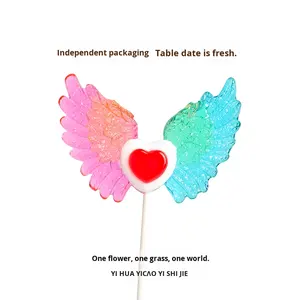 Lecca-lecca Cristallizzato con Ali d'Angelo, Caramelle Creative Artigianali di Alto Valore, 0 Zuccheri 0 Grassi, 40g Semi-Morbide - Product Image 6