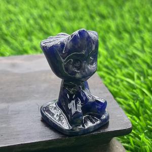 Petites sculptures de Groot en cristal de 1,5 pouce, pierres de guérison et d'artisanat - Product Image 4