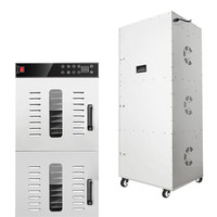 Déshydrateur alimentaire 30 plateaux, déshydrateur numérique, machine à sécher le poisson et la viande, four à vendre