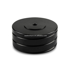 Nhiều Khách Hàng Kẹp Đĩa Nhựa Vinyl 12Inch Bàn Xoay 3 Trong 1 Phono Trọng Lượng Với Bộ Chuyển Đổi Đĩa Vinyl 7Inch - Product Image 4