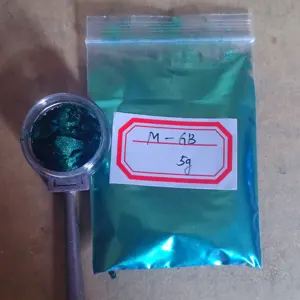 Pigmento de tinta magnético, cambio de Color óptico variable, azul, verde, 3D, a granel