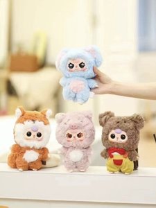 Caja Sorpresa Oficial de la Serie Baby Three V3 <span class=keywords><strong>Big</strong></span> Cute Plush Animal Party - Set Sellado de <span class=keywords><strong>6</strong></span> Cajas de Gran Tamaño (21cm), Stock Original y Auténtico - Product Image 4