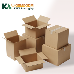 <span class=keywords><strong>Cajas</strong></span> <span class=keywords><strong>de</strong></span> Cartón Corrugado Reciclables Impresas Personalizadas <span class=keywords><strong>de</strong></span> Cartón Resistente <span class=keywords><strong>de</strong></span> Lujo KAKA, <span class=keywords><strong>Cajas</strong></span> <span class=keywords><strong>de</strong></span> Papel Plegables para Envíos, Mudanzas y Embalaje - Product Image 1