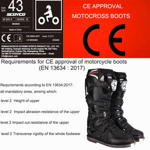 SCOYCO <span class=keywords><strong>moto</strong></span> bottes hommes course <span class=keywords><strong>Cross</strong></span> Country bottes Endurance Motocross chaussures tout-terrain Motocross bottes chaussures de Sport - Product Image 6