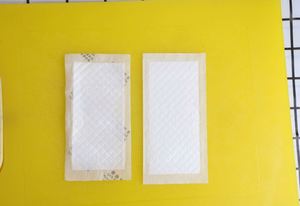 Tampons absorbants personnalisables en PE+SAP de qualité alimentaire, écologiques, avec logo sur mesure pour usage domestique, barquettes à viande et emballages alimentaires - Product Image 2