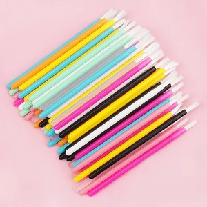 Disposable Nail Lip Brush Applicators Plastic <b>Lipstick</b> Gloss Wands for Makeup Paint - Product Image 5