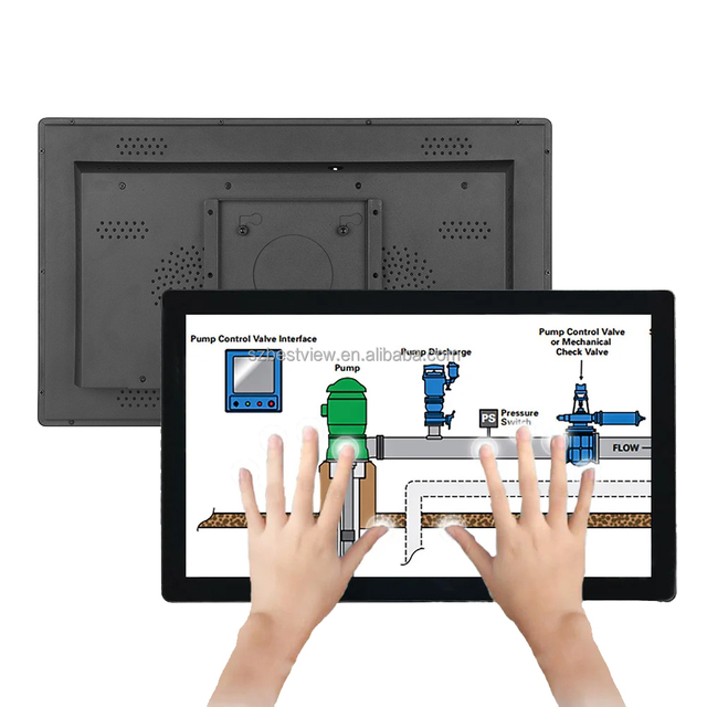 18.5inch 21.5inch VESA Mount Industrial LCD Monitor Full HD 1080p IPS Touchscreen