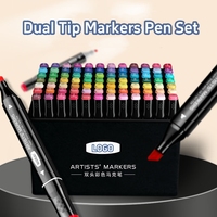 Marqueur coloré 40pcs Plant Paint Makers Acrylique Marqueurs Stylo