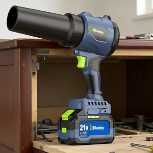 Souffleur à feuilles sans fil industriel 21V, sans balais, 250 MPH, portable avec batterie 4.0Ah pour jardin, cour et atelier - Product Image 1