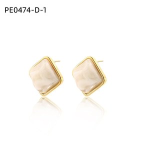 ต่างหูแฟชั่น PE0474 สำหรับผู้หญิง เครื่องประดับคุณภาพสูง - Product Image 5