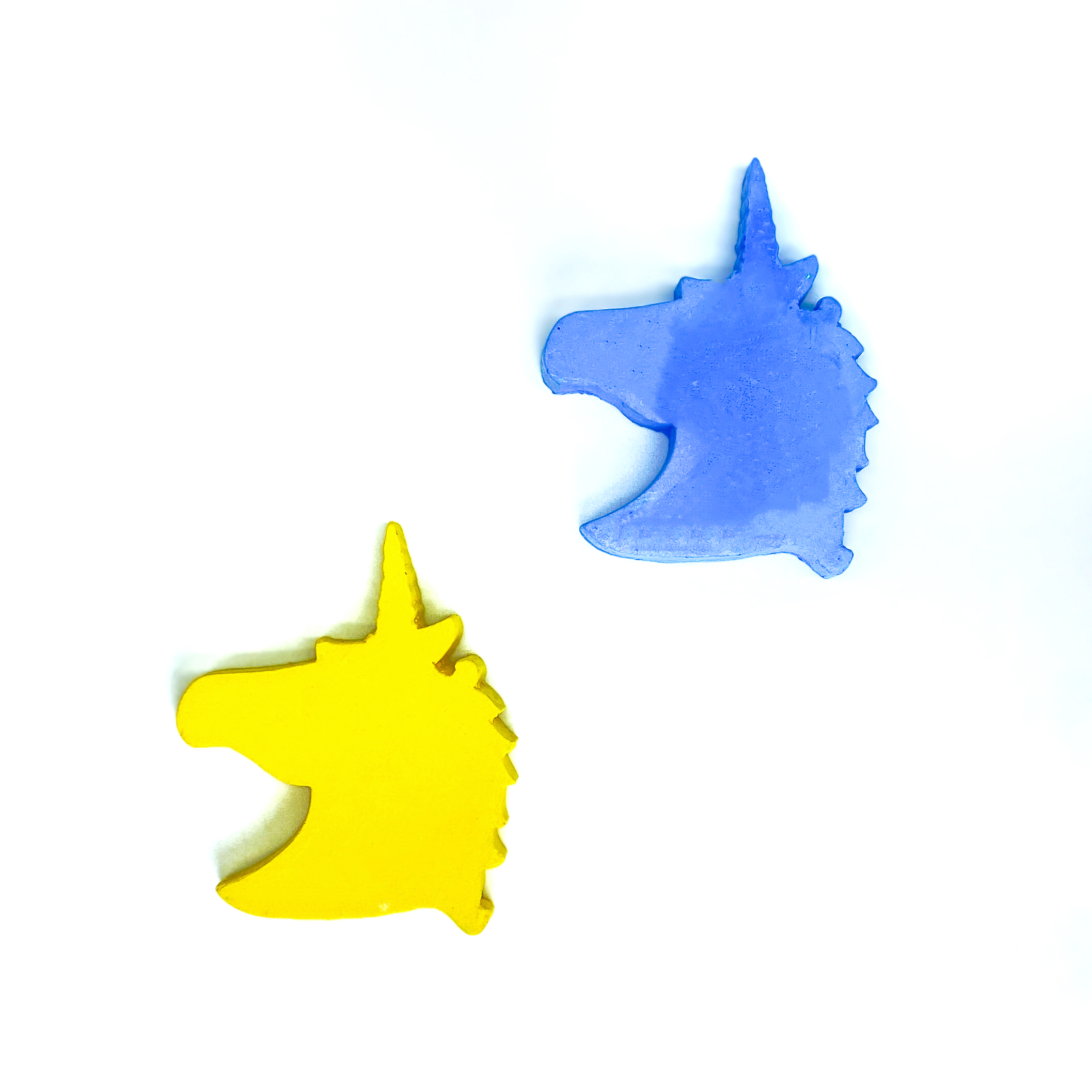 Unicorn Shaped Non-Toxic Washable Color Drawing Sidewalk Jumbo Chalk Set for Art Play, Summer Outdoor Games and Chalkboard Draw