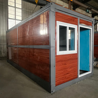 Vente en Gros Usine Maison Conteneur Modulaire Préfabriquée Pliable de 20 40 Pieds pour Villa Bureau Magasin Hôtel