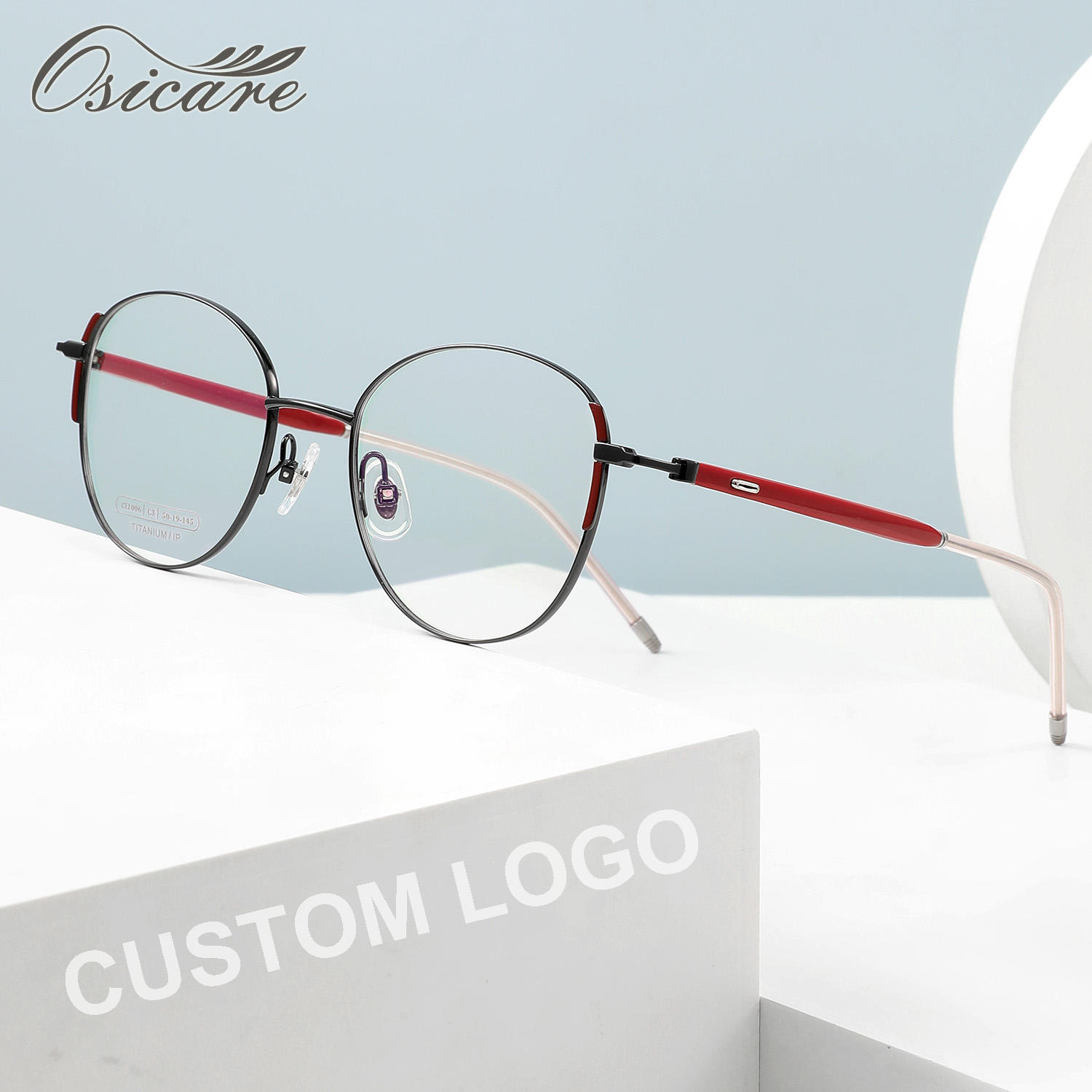 Alibaba Custom Printed Eyewear All Match Fashion Eyeglasses Frames