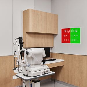 Probador de visión por ordenador de Color blanco, pantalla LCD de 21,5 pulgadas, tabla de prueba de agudeza visual - Product Image 4