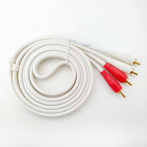 Kotak ekstensi Speaker komputer koneksi 2 hingga 2 RCA, kabel ekstensi dan pemanjang - Product Image 2