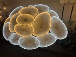 زينة الزفاف الدعائم ضوء روز ارتفاع ضوء الزفاف محور كبير روز مصباح - Product Image 4