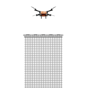 Filmbase bay LED hiển thị P40 siêu nhẹ 250g/sqm màn hình trong suốt cho Drone cho thấy - Product Image 1