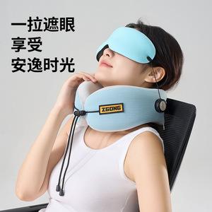 Almohada de soporte para el cuello Zgong, diseño 3D de espuma viscoelástica, ayuda para dormir para estudiantes y adultos - Product Image 5