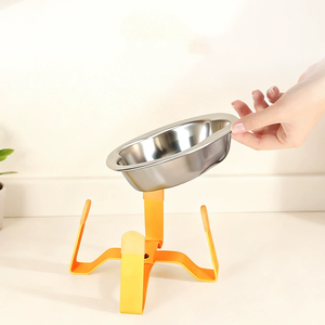 Nouvelle <span class=keywords><strong>gamelle</strong></span> pour animaux de compagnie en acier inoxydable 304 au design mignon avec base antidérapante en silicone, facile à nettoyer, <span class=keywords><strong>gamelle</strong></span> pour <span class=keywords><strong>chien</strong></span> et chat, produits pour animaux de compagnie - Product Image 4