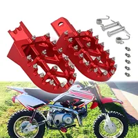 Pijakan Kaki CNC Sepeda Motor untuk Honda CRF XR 50 70 110