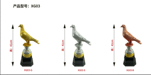 Copa de trofeo de palomas, eventos personalizados, precio de fábrica - Product Image 6