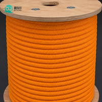 Cuerda de amarre marina Boyuan, doble trenzado, núcleo de UHMWPE, poliéster, nailon, cuerda cinética para escalada, cuerda paracord Kermantle