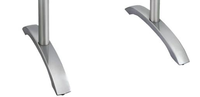 Base de table pliable en aluminium L600xW450xH720mm, légère, pour événements et traiteur