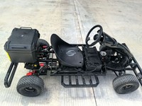 Go Kart Todoterreno Resistente con Motor de Gasolina, Velocidad Máxima de 60 km/h, Diseñado para Conquistar Cualquier Terreno Accidentado
